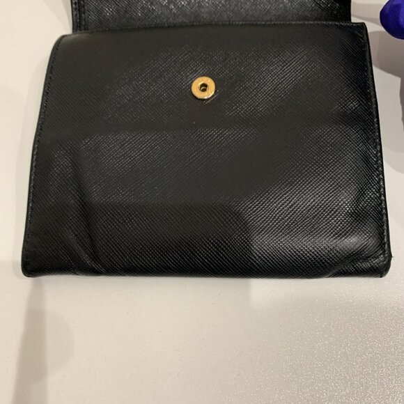 Prada Black Trifold Wallet sku#84810 (Gently used) - Picture 11 of 11